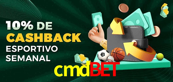 10% de bônus de cashback na cmdbet
